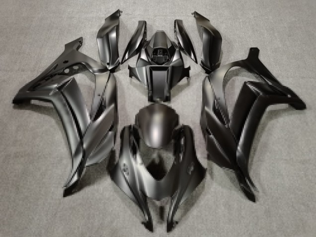 16-19 Argent Métal Mat ZX10R Carénage Moto 16-19 Argent Métal Mat ZX10R Carénage Moto