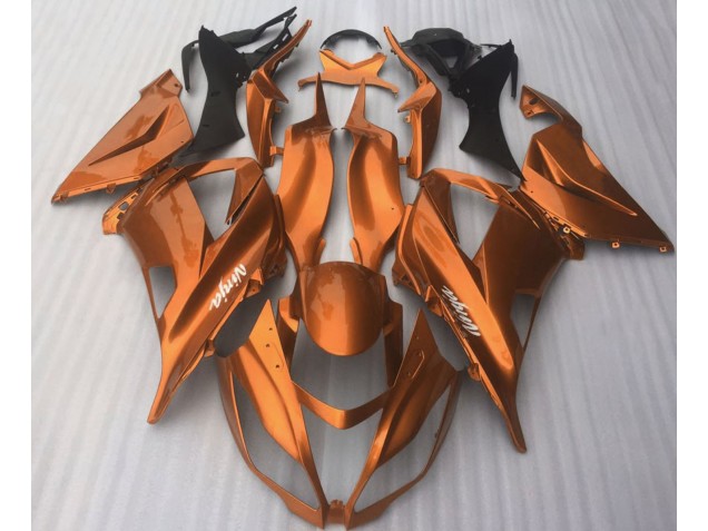 16-19 Orange Bonbon Brillant ZX10R Carénage Moto 16-19 Orange Bonbon Brillant ZX10R Carénage Moto