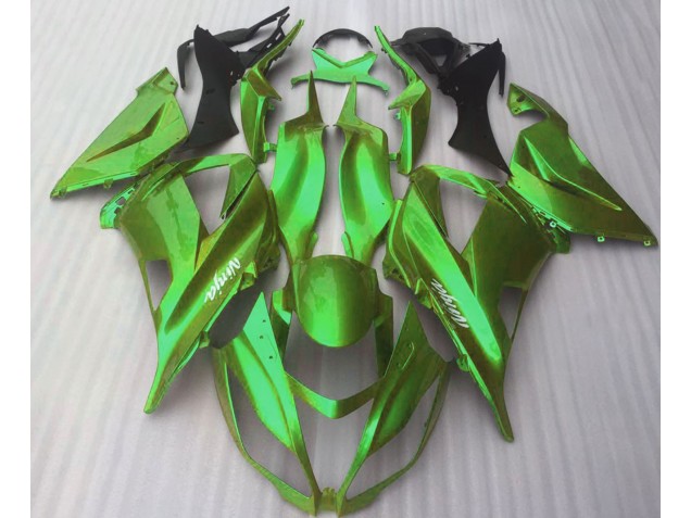 16-19 Vert Bonbon Brillant ZX10R Carénage Moto 16-19 Vert Bonbon Brillant ZX10R Carénage Moto