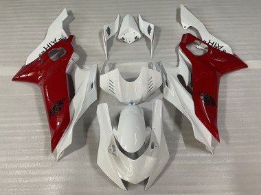 17-21 Bianco Lucido E Rosso J AIR R6 Carénage Moto