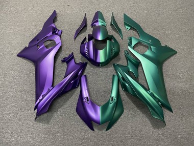 17-21 Split Violet & Vert R6 Carénage Moto