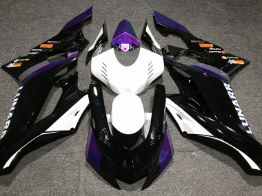17-21 Violet Personnalisé R6 Carénage Moto