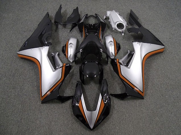 17-23 Argent & Noir & Orange CBR1000RR Carénage Moto 17-23 Argent & Noir & Orange CBR1000RR Carénage Moto