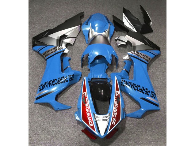 17-23 Bleu Brillant & Rouge CBR1000RR Carénage Moto 17-23 Bleu Brillant & Rouge CBR1000RR Carénage Moto