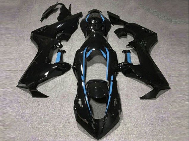 17-23 Doublure Noir Brillant & Bleu Clair CBR1000RR Carénage Moto 17-23 Doublure Noir Brillant & Bleu Clair CBR1000RR Carénage Moto