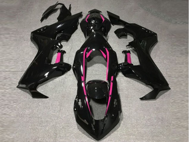 17-23 Doublure Noir Brillant & Rose CBR1000RR Carénage Moto 17-23 Doublure Noir Brillant & Rose CBR1000RR Carénage Moto