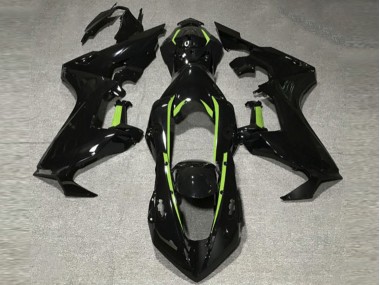 17-23 Doublure Noir Brillant & Vert Citron CBR1000RR Carénage Moto
