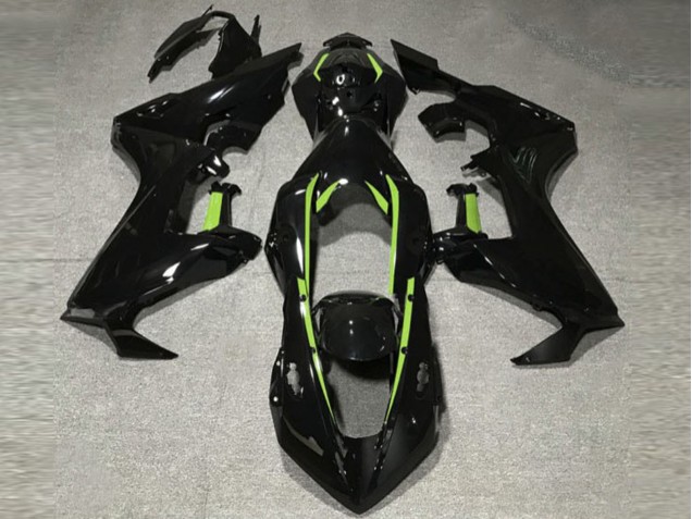 17-23 Doublure Noir Brillant & Vert Citron CBR1000RR Carénage Moto 17-23 Doublure Noir Brillant & Vert Citron CBR1000RR Carénage Moto
