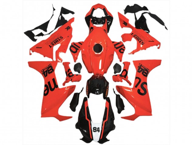17-23 Flava De La Rue Rouge CBR1000RR Carénage Moto 17-23 Flava De La Rue Rouge CBR1000RR Carénage Moto