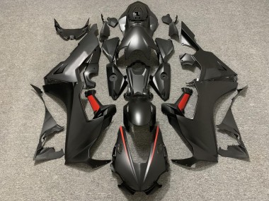 17-23 Noir Mat & Rouge CBR1000RR Carénage Moto