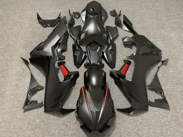 17-23 Noir Mat & Rouge CBR1000RR Carénage Moto 17-23 Noir Mat & Rouge CBR1000RR Carénage Moto