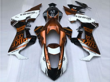 17-23 Orange & Blanc Personnalisé CBR1000RR Carénage Moto