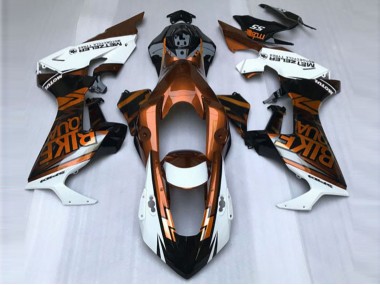 17-23 Orange & Blanc Personnalisé CBR1000RR Carénage Moto