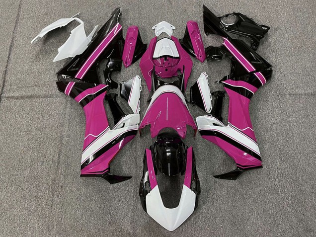 17-23 Rose Brillant Blanc & Noir CBR1000RR Carénage Moto 17-23 Rose Brillant Blanc & Noir CBR1000RR Carénage Moto