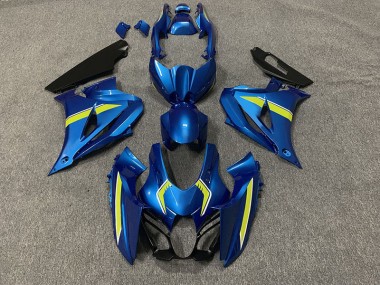 17-23 Style De Crosse Bleu GSXR 1000 Carénage Moto