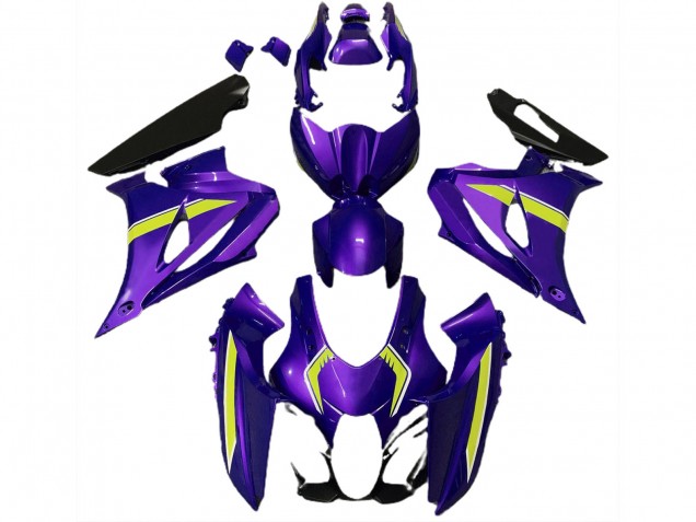 17-23 Style De Crosse Violet GSXR 1000 Carénage Moto 17-23 Style De Crosse Violet GSXR 1000 Carénage Moto