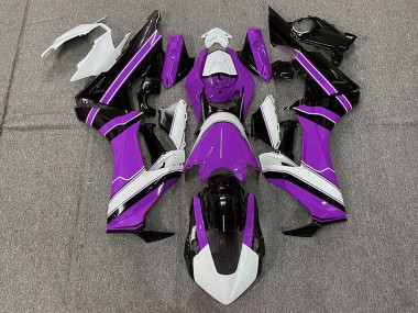 17-23 Violet Brillant Blanc & Noir CBR1000RR Carénage Moto