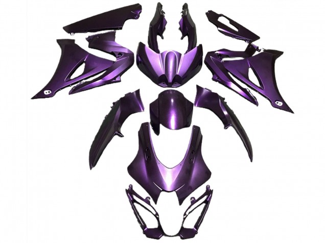 17-23 Violet Mat GSXR 1000 Carénage Moto 17-23 Violet Mat GSXR 1000 Carénage Moto