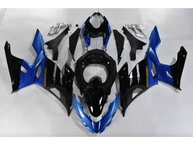 18-23 Bleu & Noir Ninja 400 Carénage Moto