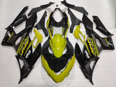 18-23 Jaune Brillant Ninja 400 Carénage Moto