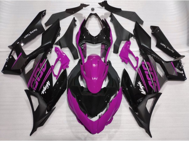 18-23 Rose Brillant Ninja 400 Carénage Moto 18-23 Rose Brillant Ninja 400 Carénage Moto