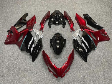 18-23 Rouge & Noir Ninja 400 Carénage Moto