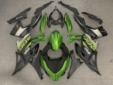 18-23 Style Vert Émeraude OEM Ninja 400 Carénage Moto