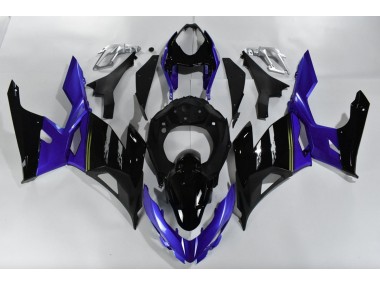 18-23 Violet & Noir Ninja 400 Carénage Moto