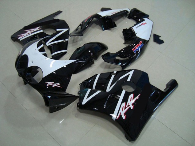 90-98 Bianco Nero HRC CBR250RR Carénage Moto 90-98 Bianco Nero HRC CBR250RR Carénage Moto