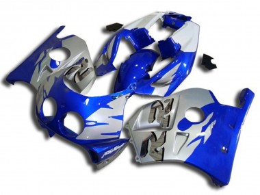 90-98 Bleu Argent & Blanc CBR250RR Carénage Moto