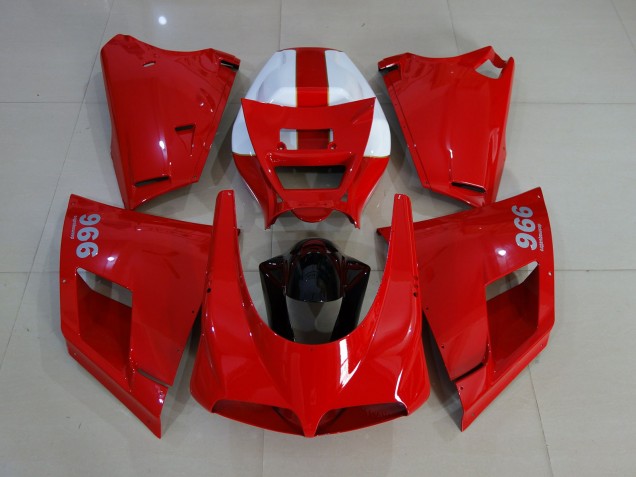 93-05 Rouge Brillant Ducati 996 748 916 998 Carénage Moto 93-05 Rouge Brillant Ducati 996 748 916 998 Carénage Moto