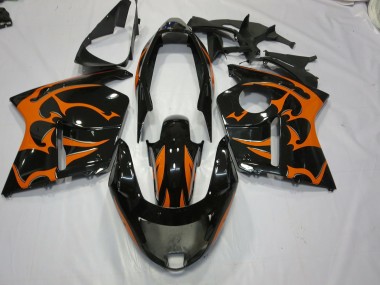 96-07 Noir & Orange CBR1100XX Carénage Moto