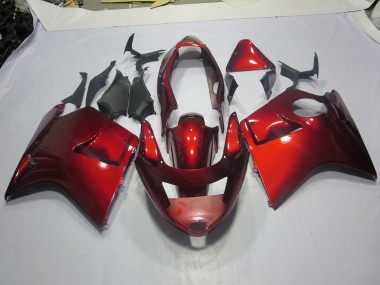 96-07 Rouge Foncé CBR1100XX Carénage Moto