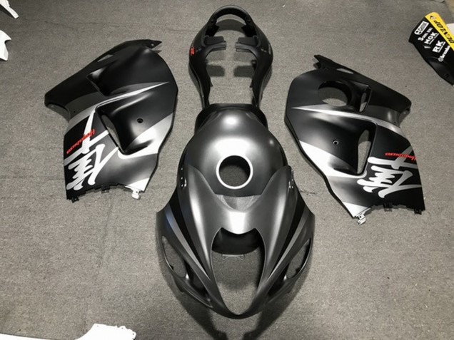 97-07 Argent Mat / Noir GSXR 1300 Carénage Moto 97-07 Argent Mat / Noir GSXR 1300 Carénage Moto