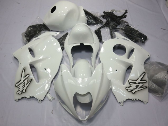 97-07 Blanc Brillant GSXR 1300 Carénage Moto 97-07 Blanc Brillant GSXR 1300 Carénage Moto