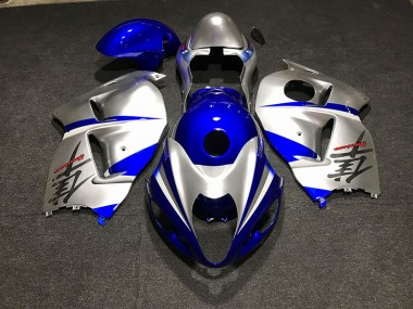 97-07 Bleu Brillant & Argent GSXR 1300 Carénage Moto