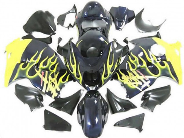 97-07 Giallo Fiamma GSXR 1300 Carénage Moto 97-07 Giallo Fiamma GSXR 1300 Carénage Moto