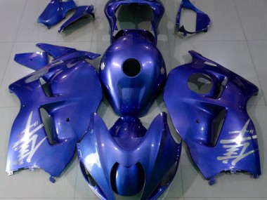 97-07 Logo Bleu Brillant & Argent GSXR 1300 Carénage Moto