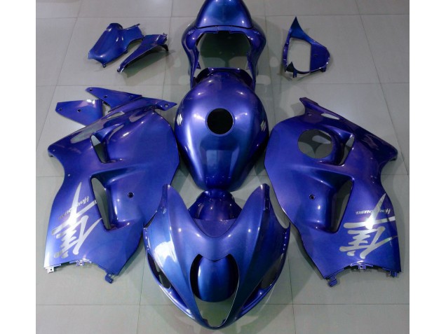 97-07 Logo Bleu Brillant & Argent GSXR 1300 Carénage Moto 97-07 Logo Bleu Brillant & Argent GSXR 1300 Carénage Moto