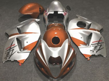 97-07 Orange Brillant & Argent GSXR 1300 Carénage Moto