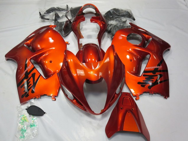97-07 Orange Brûlée GSXR 1300 Carénage Moto 97-07 Orange Brûlée GSXR 1300 Carénage Moto