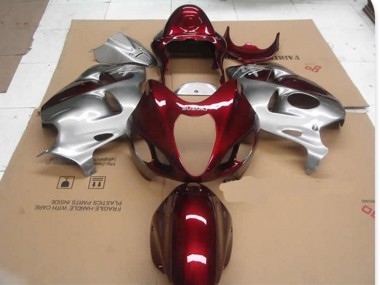 97-07 Rouge D Argent GSXR 1300 Carénage Moto