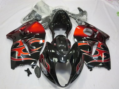 97-07 Tourbillon Rouge GSXR 1300 Carénage Moto
