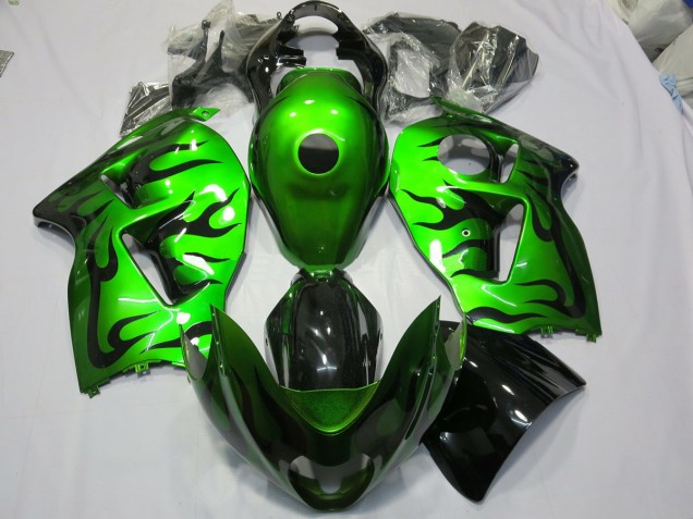 97-07 Vert Brillant GSXR 1300 Carénage Moto 97-07 Vert Brillant GSXR 1300 Carénage Moto
