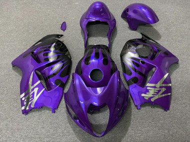 97-07 Violet & Noir GSXR 1300 Carénage Moto