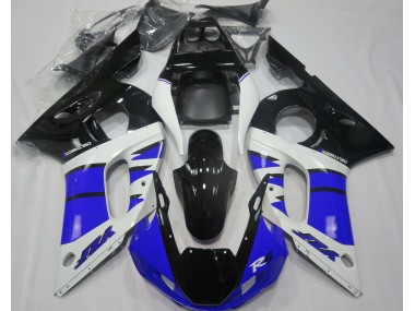98-02 Bleu Brillant & Noir R6 Carénage Moto