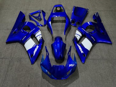 98-02 Conception Bleu Blanc R6 Carénage Moto