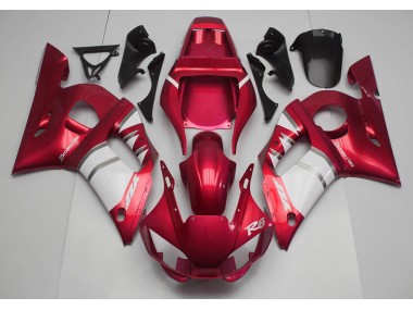 98-02 Rouge Blanc R6 Carénage Moto
