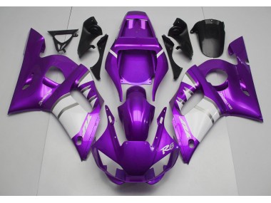 98-02 Violet & Blanc R6 Carénage Moto