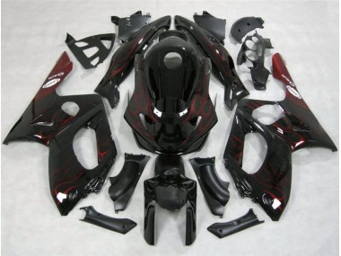 98-07 Rosso Fiamma YZF600 Carénage Moto
